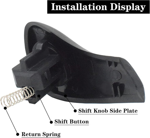 Rldym Shifter Shift Button Knob Repair Kit with Spring Compatible for 2003-2006 Honda Accord 54132-SDA-A81 54141-SDA-A81 54141SDAA81...