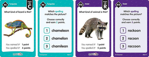 Teacher Created Resources SpellChecked Card Game...