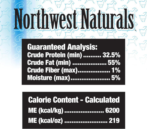 Northwest Naturals Freeze-Dried Goat Cheese Functional Topper - for Dogs & Cats - Healthy, 1 Ingredient, Human Grade Pet Food, All Natural - 4.5 O...