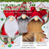 15 Pcs Gnome Beards for Crafting Easter Day Faux Fur Fabric Precut Gnomes Beards Handmade 30 Pieces Wood Balls for Halloween Christmas Valentine's...
