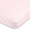 NoJo Super Soft Pink & White Elephant Fitted Crib Sheet, Pink, White...