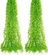 PASYOU Artificial Hanging Vines, Fake Simulation Weeping Willow Plants Decor Greenery Leaves Ivy for Wedding Indoor Outdoor Home Garden Balcony Pa...