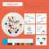 4 Pack Embroidery Starter Kit with Pattern for Beginners, Beginner Embroidery Kit for Adults, Cross Stitch Kits Hand Embroidery Kit Needlepoint Ki...