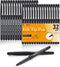 Black Felt Tip Pens, 32 Black Pens, 0.7mm Medium Point Felt Pens, Felt Tip Markers Pens for Journaling, Note Taking, Planner, Writing,Drawing.Perf...