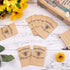 Whaline 200 Pack Bee Friendly Self-Adhesive Coin Envelope Small Kraft Envelope Wildflower Packets for Baby Shower Small Flower Storage Packets for...