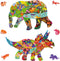 Puzzles for Kids Ages 4-6, 8-10 and Adults 200 Pieces Elephant and 150 Dinosaur Puzzle Animal Shaped Jigsaw Puzzles for Boys Girls Mom Dad Grandki...