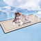 Pet Cooling Mat Cat Dog Cushion Pad Summer Cool Down Comfortable Soft for Pets and Adults Washable, Hair Resistant, Stain Proof,Large?16"x47"?, Re...