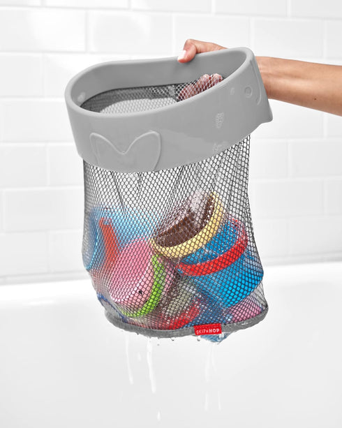 Skip Hop Moby Hanging Bath Toy Organizer Scoop, Grey...