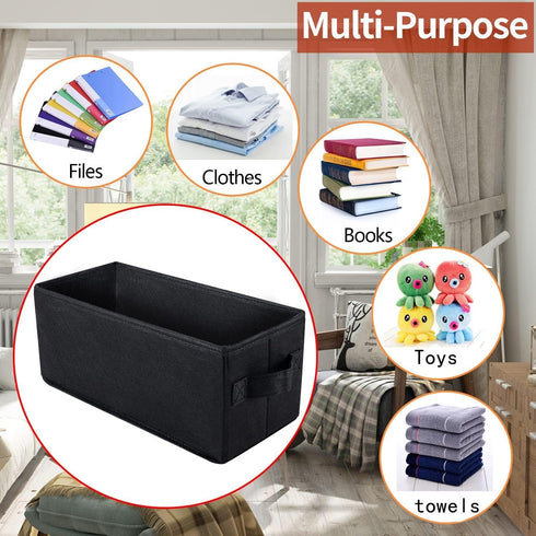 DVD Storage Boxes - Pack of 2 DVD Case Storage - 17.25" x 6.25" x 8",Container holds 40 DVDs in full jewel cases,80 DVDs in slim cases,and 200 dis...