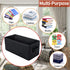 DVD Storage Boxes - Pack of 2 DVD Case Storage - 17.25" x 6.25" x 8",Container holds 40 DVDs in full jewel cases,80 DVDs in slim cases,and 200 dis...
