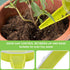 Sowing Seed Dispenser Hand Tool, 6 Pack Handheld Garden Seeder Sower Planter with 5 Dial Settings, Ideal for Small Seeds of Flowers, Vegetables, O...