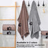Dog Towels for Drying Dogs Super Absorbent Soft Microfiber Pet Bath Grooming Towel for Dogs Cats and Other Pets (M-36" * 28", Grey)...