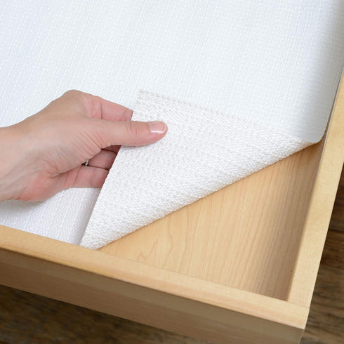 Con-Tact Brand Grip Prints Shelf Durable and NonAdhesive, Non-Slip Drawer and Cabinet Liner, 12" x 5', White, 6 Count...