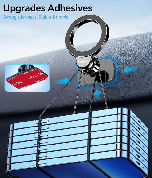 for iPhone Magsafe car Mount Vent?20 Strong Magnets ?Magnetic Phone Holder for Car Vent Cell Phone Holder Car Mount, Hands Free Car Phone Holder f...