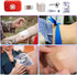 Car First Aid Kits 275Pcs Survival Gear Home Travel Size Small Emergency Kit Tactical Hiking EVA Camping Essentials Backpack Sports Office Boat Ur...