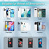 SHANSHUI Phone Card Holder, Cell Phone Sleeves Silicone Wallet for Credit ID Business Card Pocket Fitting for iPhone, Android and Most Smartphones...