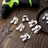 12 Pieces Belt Clip Hook Stainless Steel Impact Belt Clip Replacement Impact Driver Hook with Screws for Hammer Drill Tools...