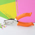 Single Hole Punch, HIA 1/4”Hole Puncher, Metal One Hole Puncher for Crafts with Ergonomic Silicone Handle, Paper Punch for Kids and Adults (Stylis...