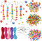 Beadthove DIY Letter Bead Keychain Making Kit Adjustable Acrylic Cube Letter Beads Strings Large Hole Pony Beads Key Ring Bracelet Jewelry Making ...