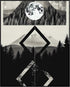 Posterizer 1 pcs-black and white surreal collage with planets-Landscape & Nature Art-Abstract & Modern Art-Gift for Nature, Surfers and Beach Love...