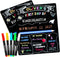 GOTIDEAL First & Last Day of School Board, 10 x 12 Inch Double Sided Back to School Sign for Kids Boys Girls with 5 Chalk Markers, 1st Day of Kind...