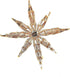 Stunning Vintage Opens Micro Pave & Oval Shaped CZ Stone 8-Pointed Burst Star Brooches Pins for Women...