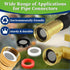 32 Size 258 Pcs Hose Spigot Repair Washer Assortment Kit for Assorted Outdoor Faucet Garden Hose Valve Stem Worn Out Plumber Outside Faucet Bib Sh...