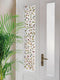 Artscape Cascade Sidelight | Window Privacy Film Stained Glass Pattern | Non-Adhesive & UV Protection | Easy to Apply & Removable | 12 x 83 inches...