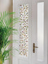Artscape Cascade Sidelight | Window Privacy Film Stained Glass Pattern | Non-Adhesive & UV Protection | Easy to Apply & Removable | 12 x 83 inches...