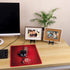 Petutu 6 Pack 4 Inch Wooden Display Stand Plate Easels Holder (Black)...