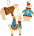 Dimensions Counted Cross Stitch, Animal Christmas Sweater Ornament Craft Kit, 3 Pc...