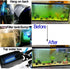 Mini 3W Timer Aquarium &UV-C Water Clean Light Aquarium Algae Clean Light Water Green Clean Fish Tank Water Clean Lamp for Sump Pond Filter Tank...