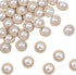 30 Pcs Faux Pearl Buttons, Gold Retro Vintage Pearl Acrylic Buttons Round Buttons Sew on Buttons Embellishments for DIY Crafts, 18 mm...