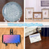24 Pieces Picture Easel Stand, Clear plate Stand, 5 Inch Card Display Stand, Display Holder for Picture Photos Decoration...