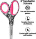 Westcott Trendsetter Straight Lace Pattern Scissor, 8" (16660),Multi...