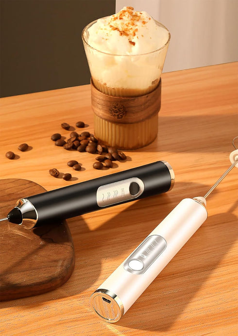 Coffee Mixer?Coffee Stirrer?Coffee Blender?Multi-Functional Electric Milk Foam Maker?Mini Hand-Held Whisk For Home Use?Cream Beater?USB Rechargeab...