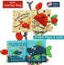 Baby Books Toys, Touch and Feel Cloth Soft Crinkle Books for Babies,Toddlers Infant,Early Learning Infant Tummy Time Sensory Toys,Baby Books 0-6 6...