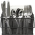 Sorbus® Utensil Caddy — Silverware, Napkin Holder, and Condiment Organizer — Multi-Purpose Steel Mesh Caddy—Ideal for Kitchen, Dining, Entertainin...