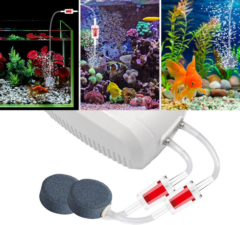 10 Pcs Aquarium Check Valve, Aquarium Air Valve, Aquarium Air Pump Accessories Non-Return One Way Air Valve Fish Tank Air Line Check Valve for 3/1...
