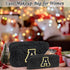 Initial Makeup Bag, Cosmetic Bag Make Up Bag Makeup Pouch Gifts for Friends Female Mom Gifts Daughter In Law Gifts Teacher Gifts Sister Gifts Skin...
