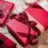RUSPEPA Red Matte Wrapping Paper - Solid Color Pearly - lustre Paper Perfect for Wedding, Birthday, Christmas, Baby Shower -17 Inches X 32.8 Feet...