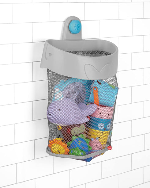 Skip Hop Moby Hanging Bath Toy Organizer Scoop, Grey...