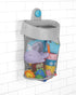 Skip Hop Moby Hanging Bath Toy Organizer Scoop, Grey...