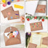 50PCS Mini Cards with Envelopes, Mini Envelopes with Heart Shaped Clasp, Small Cards with Envelopes Gift Card Envelopes Business Card Envelopes fo...