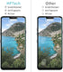 HPTech 2-Pack Compatible for LG G7 ThinQ Screen Protector Tempered Glass, 9H Hardness, Bubble Free, Case Friendly...