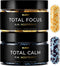 AMPM Nootropic Total Focus + Calm 9X Strength w. Caffeine, L-Theanine, Alpha GPC, L-Tyrosine, Ashwagandha - X-Release Energy Pills Nootropics Brai...