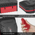 29 Slots SD Card Holder Case, Memory Card Case, Professional Water-Resistant Anti-Shock with TPE Lining, Memory Card Holder for 12 Micro SD, 4 SD,...