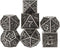 UDIXI Metal DND Dice 7PCS Polyhedral Dice Set D&D Metal MTG Dice Ancient Silver for RPG Dungeons and Dragons Role Playing Games...