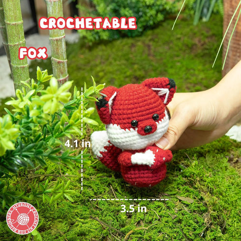 HTVRONT Beginner Crochet Kit for Adults - Complete Crochet Kits with Step by Step Video Tutorials, Amigurumi Crochet Kit with Yarns, Hook, Accesso...