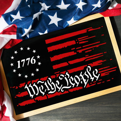 American Flag Stencil, 50 Star Stencils 13 Stars 1776 Templates for American Flag Wood Burning Spray Painting Drawing Craft Projects (Small)...